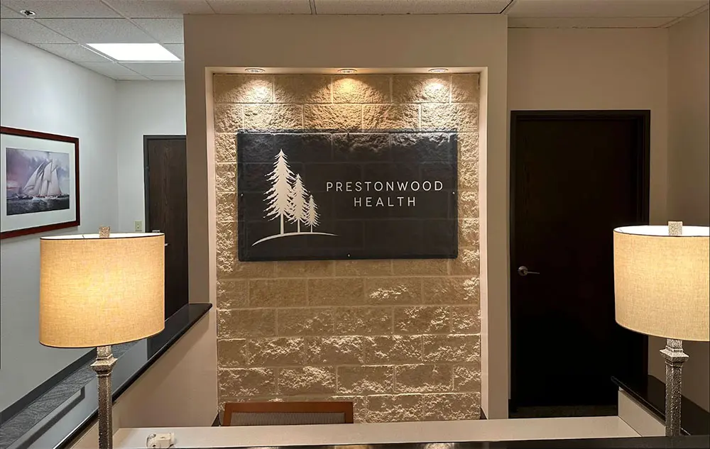 Prestonwood Health front desk